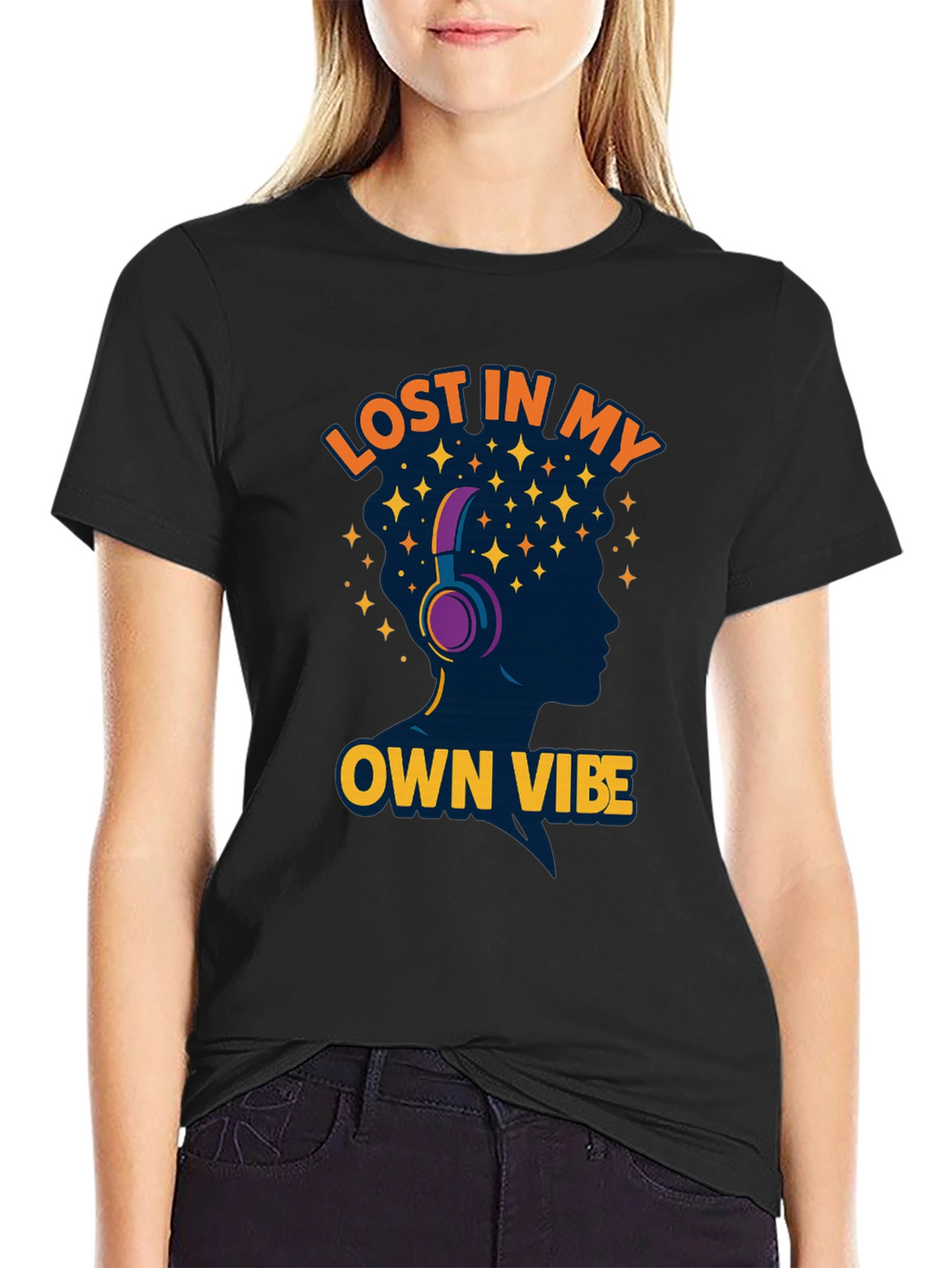 Lost in My Own Vibe Graphic T-Shirt