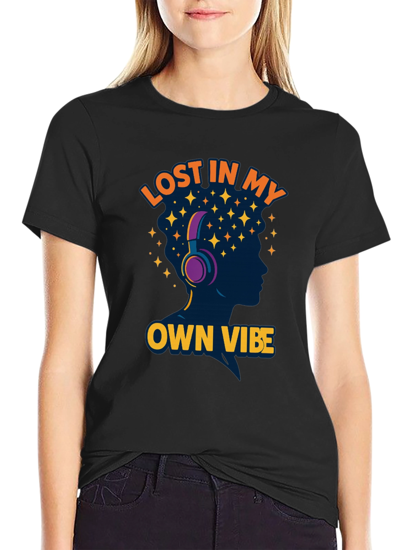 Lost in My Own Vibe Graphic T-Shirt