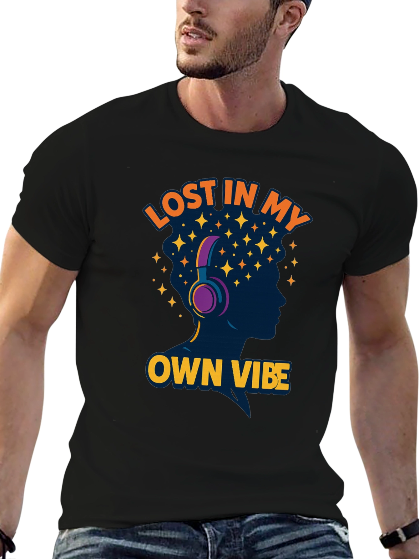 Lost in My Own Vibe Graphic T-Shirt
