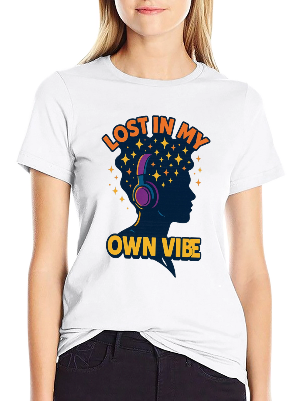 Lost in My Own Vibe Graphic T-Shirt