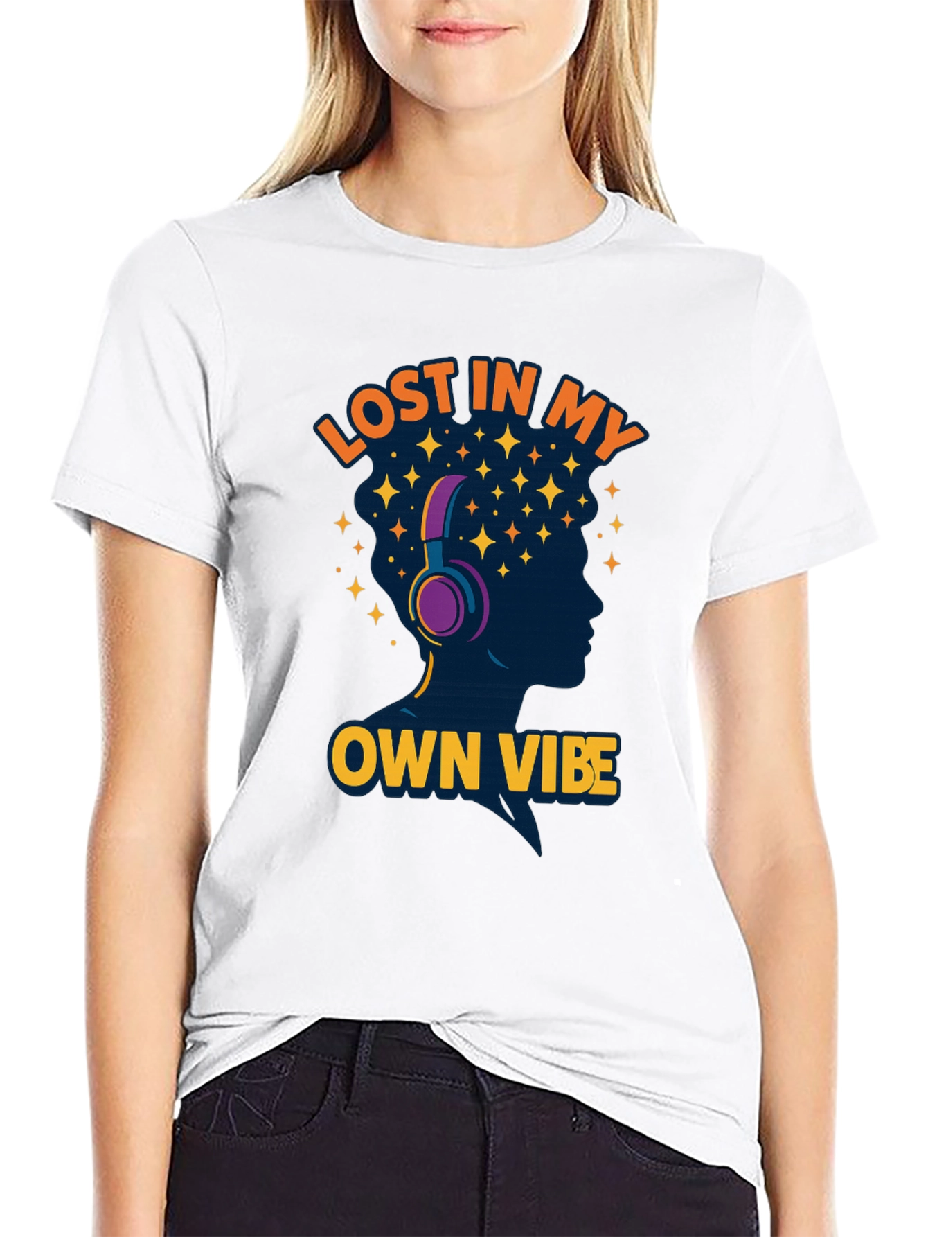 Lost in My Own Vibe Graphic T-Shirt