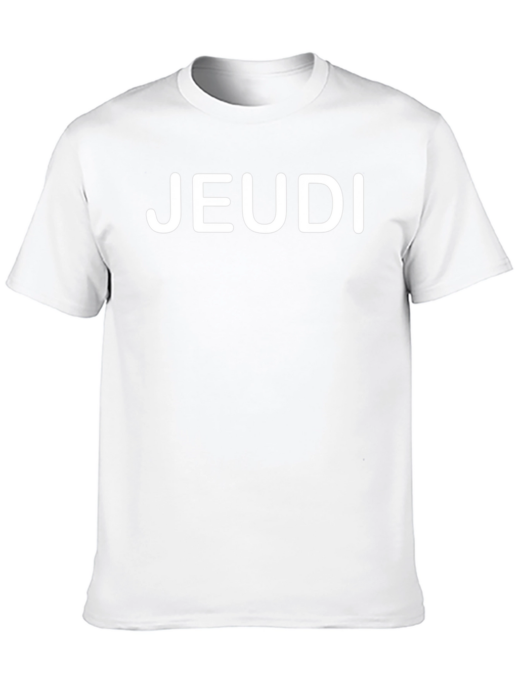 Jeudi Black T-Shirt - Casual Friday Style