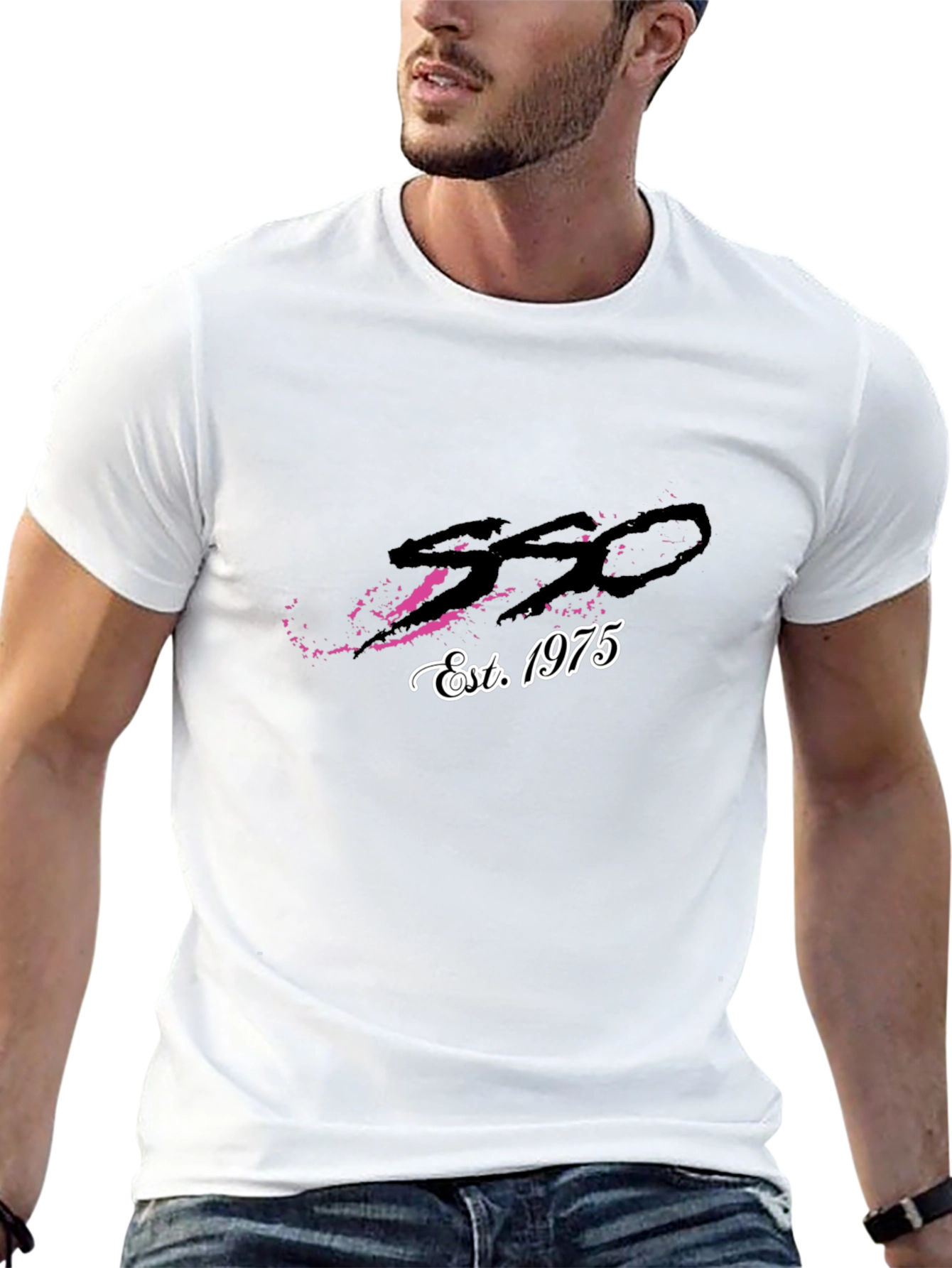 550 Est. 1975 T-Shirt - Retro Style