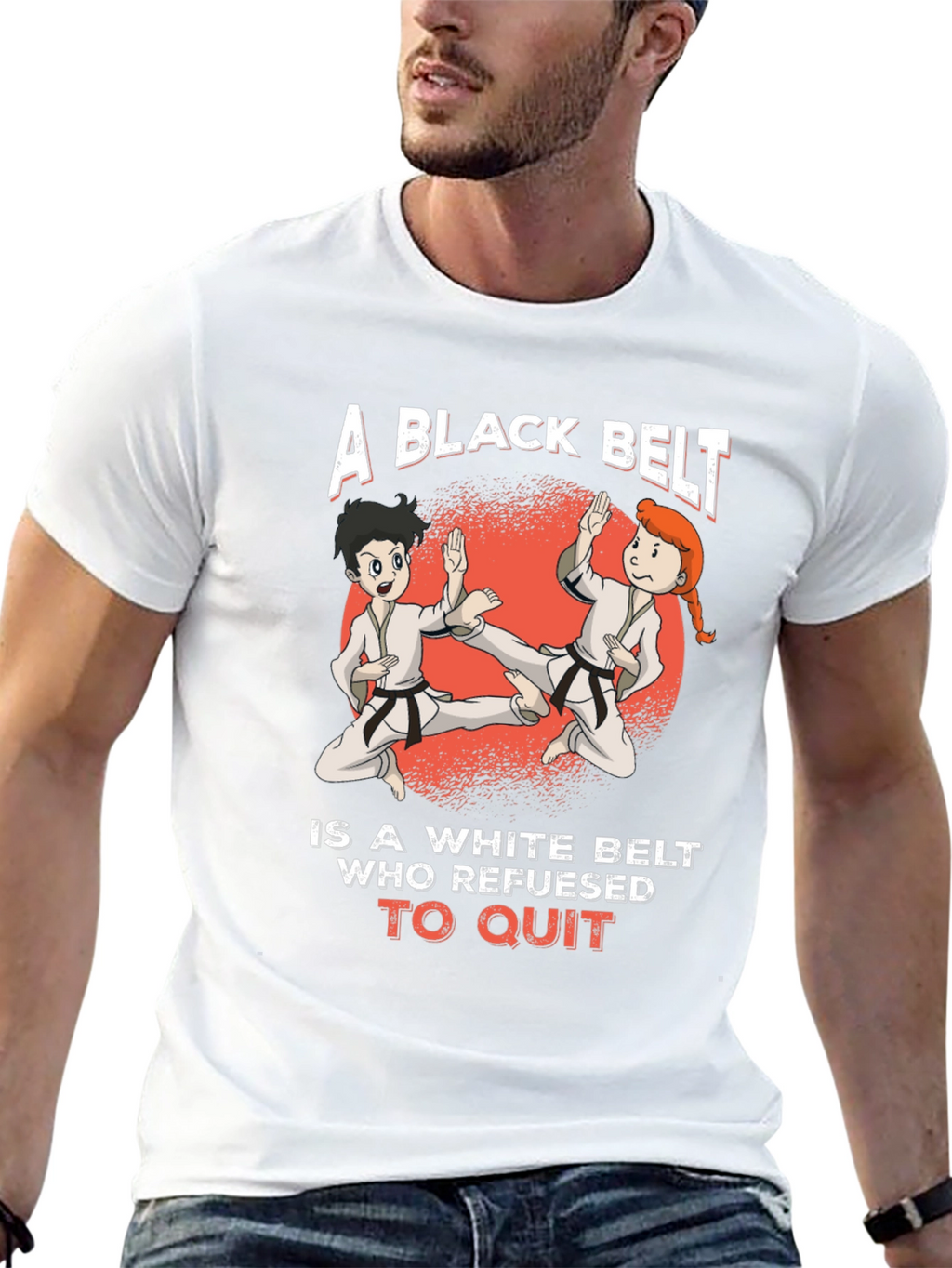 Black Belt Karate T-Shirt Martial Arts Gift