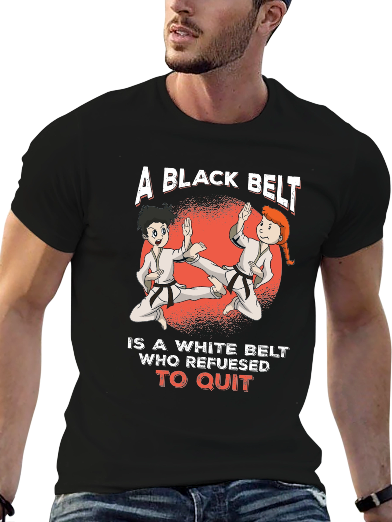 Black Belt Karate T-Shirt Martial Arts Gift