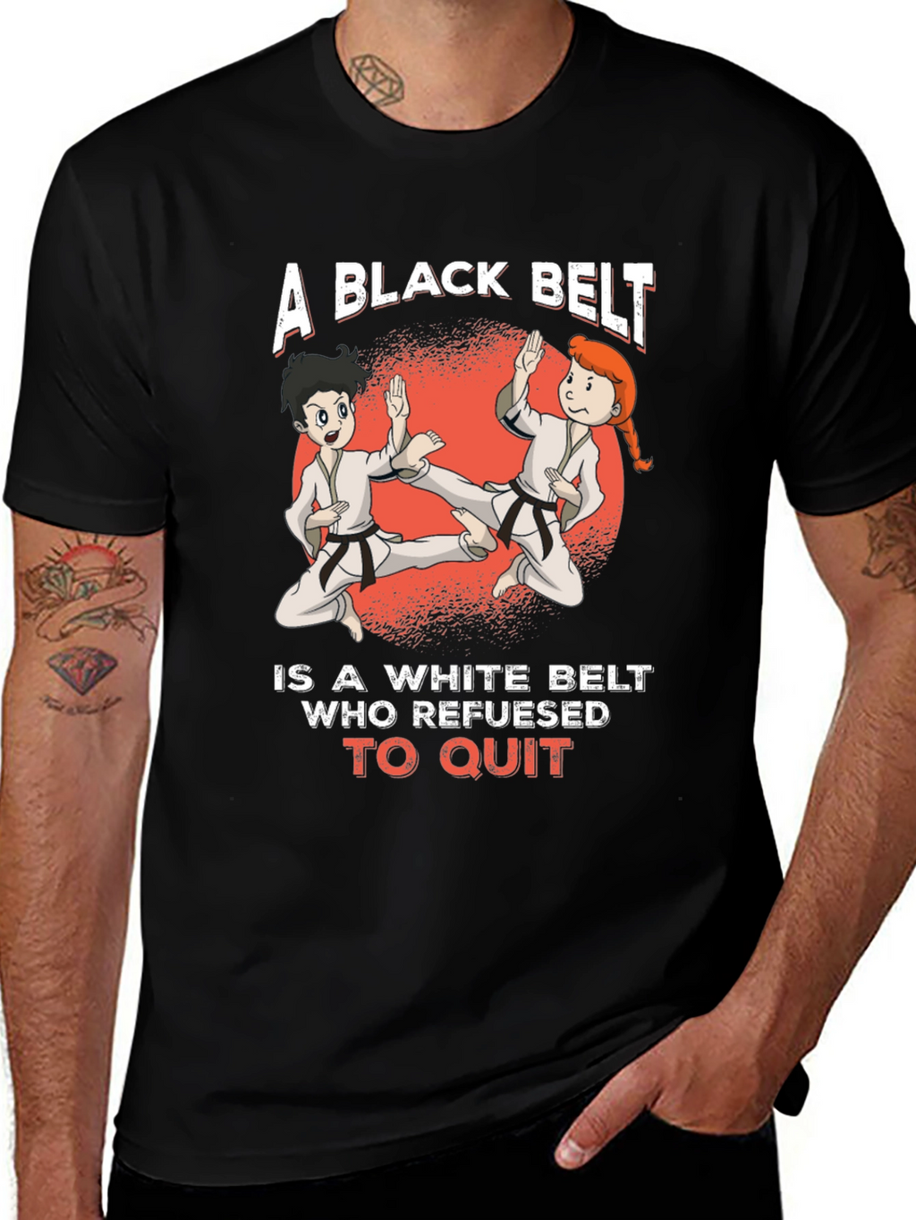 Black Belt Karate T-Shirt Martial Arts Gift