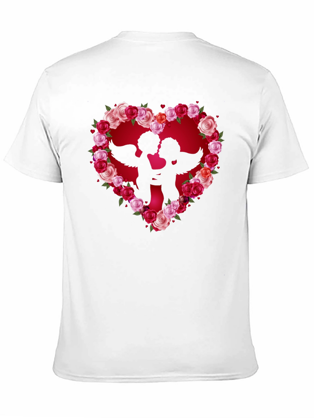 Cupid Heart Roses T-Shirt