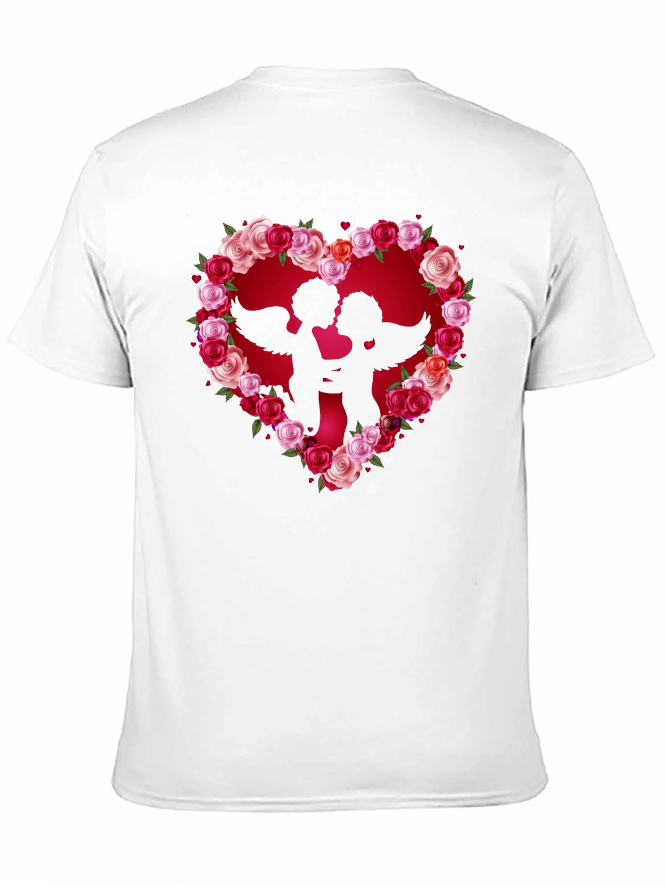 Cupid Heart Roses T-Shirt