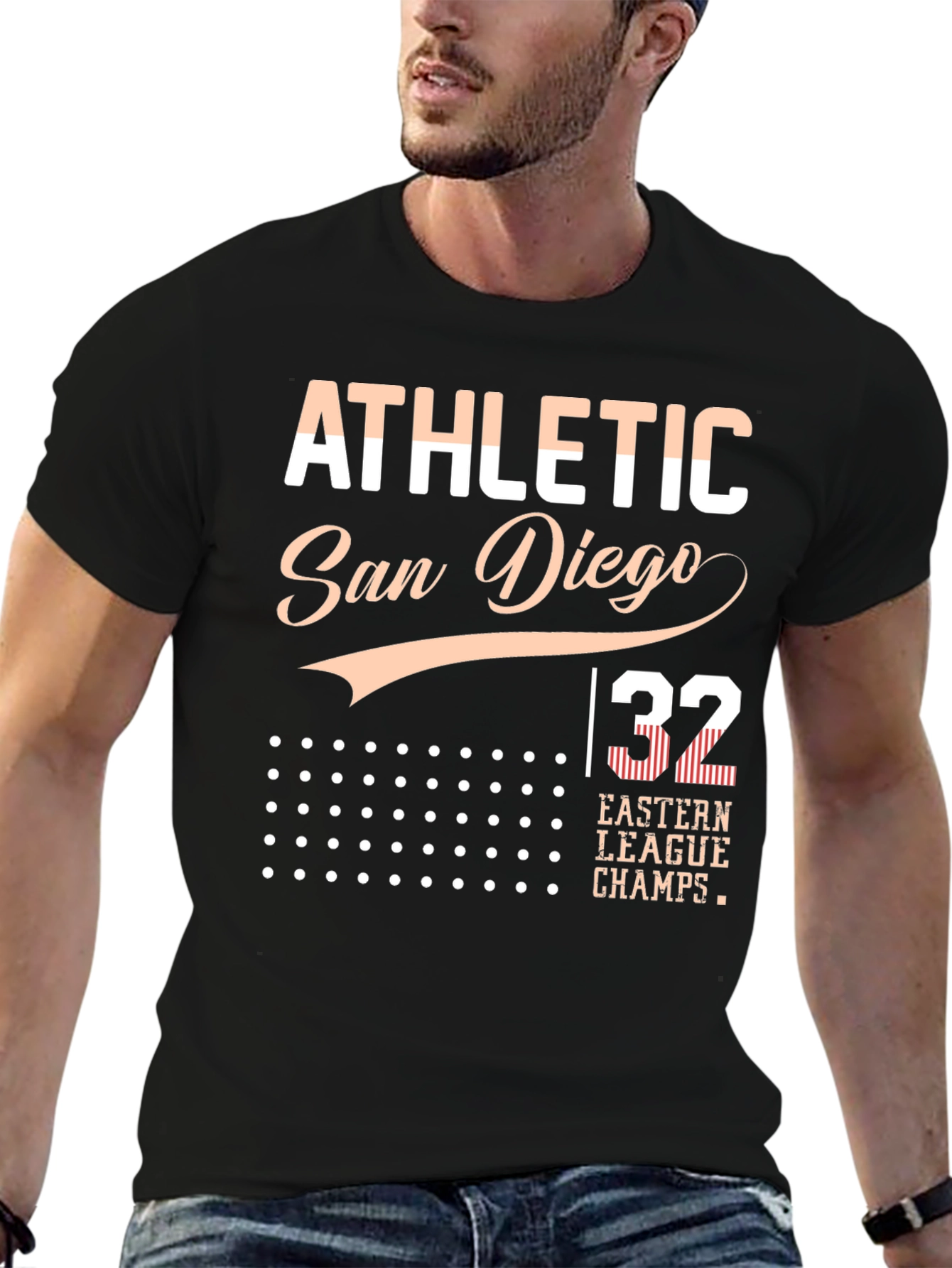 Athletic San Diego 32 Eastern League Champs T-Shirt
