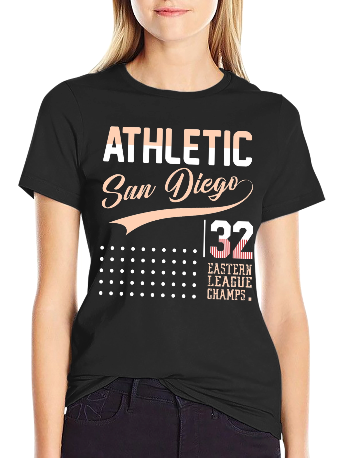 Athletic San Diego 32 Eastern League Champs T-Shirt