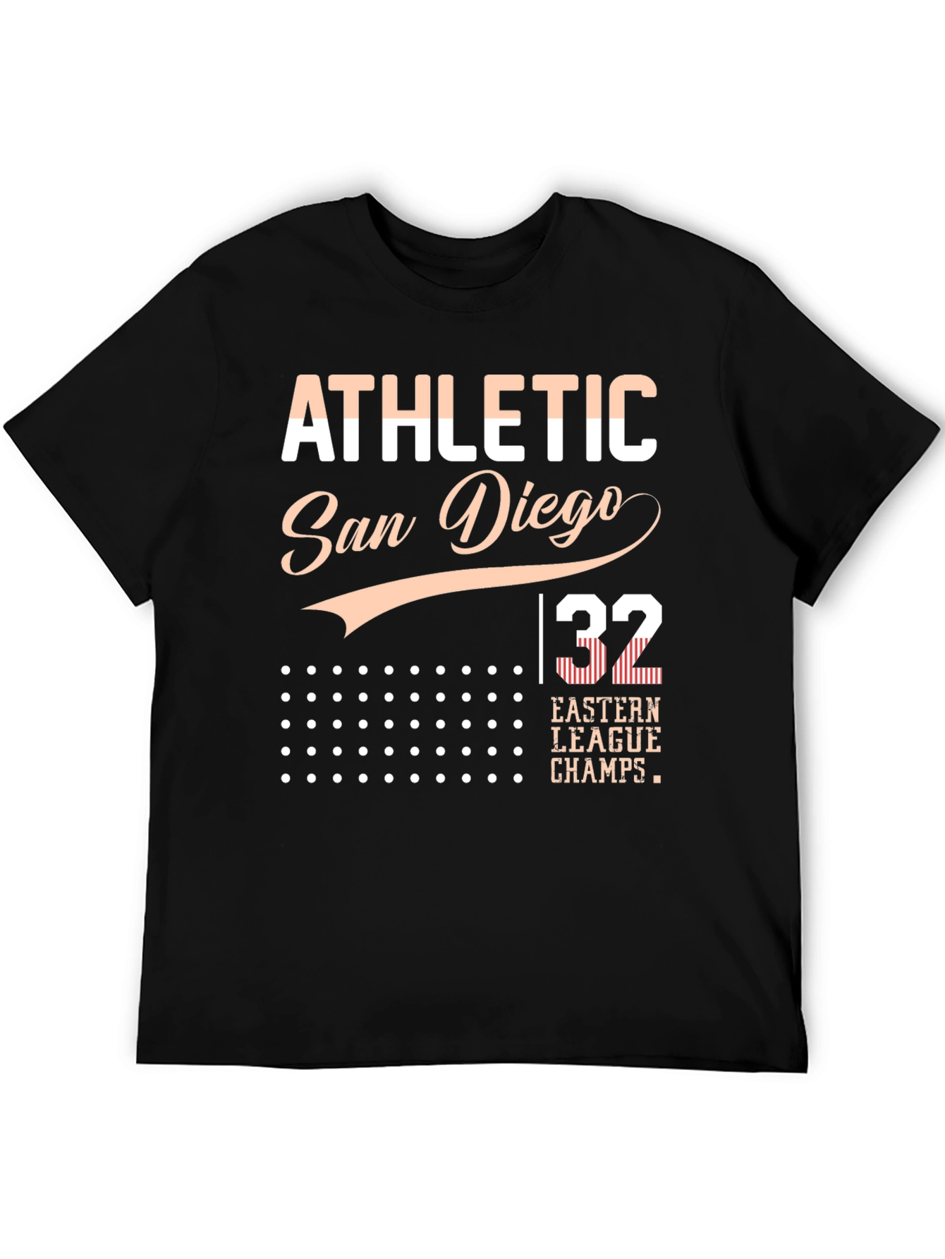 Athletic San Diego 32 Eastern League Champs T-Shirt