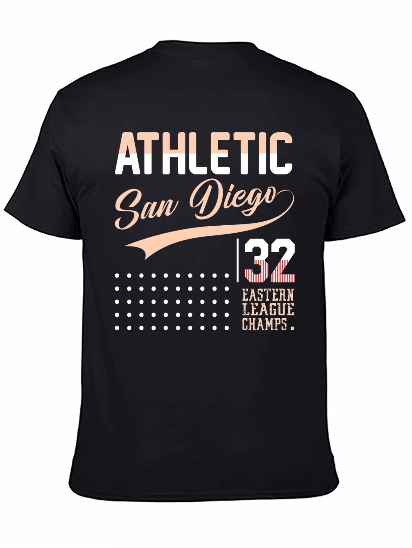 Athletic San Diego 32 Eastern League Champs T-Shirt
