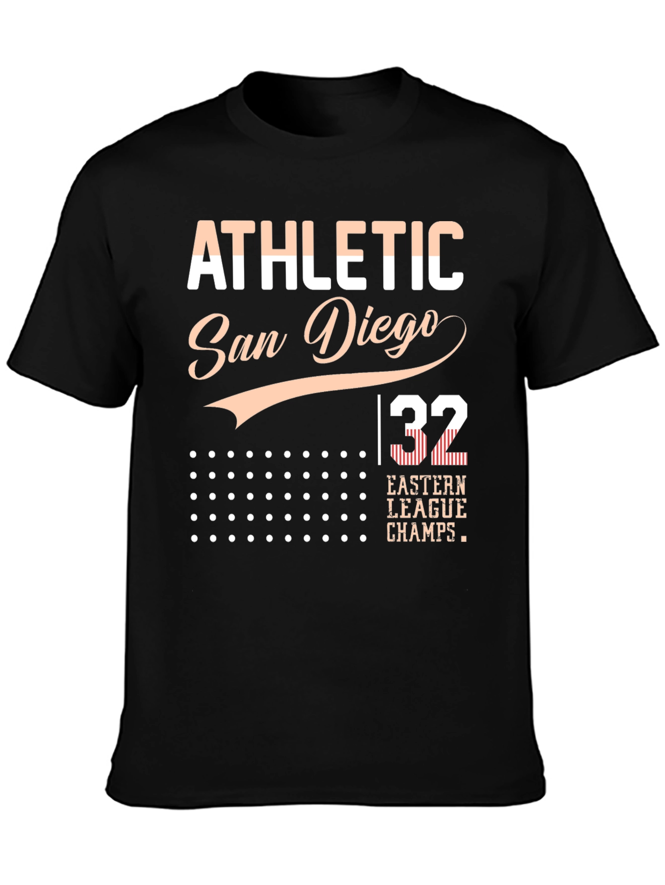 Athletic San Diego 32 Eastern League Champs T-Shirt