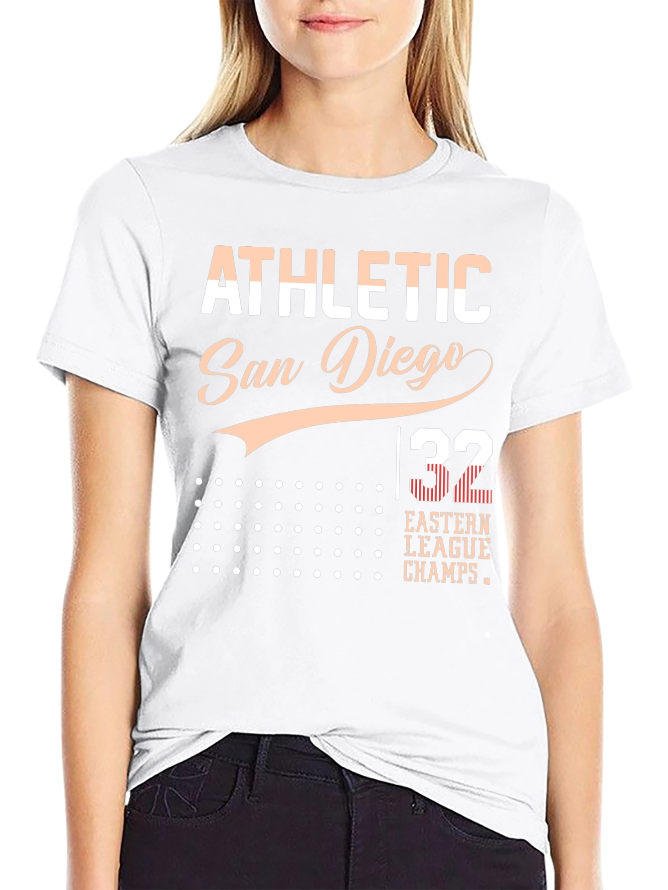 Athletic San Diego 32 Eastern League Champs T-Shirt