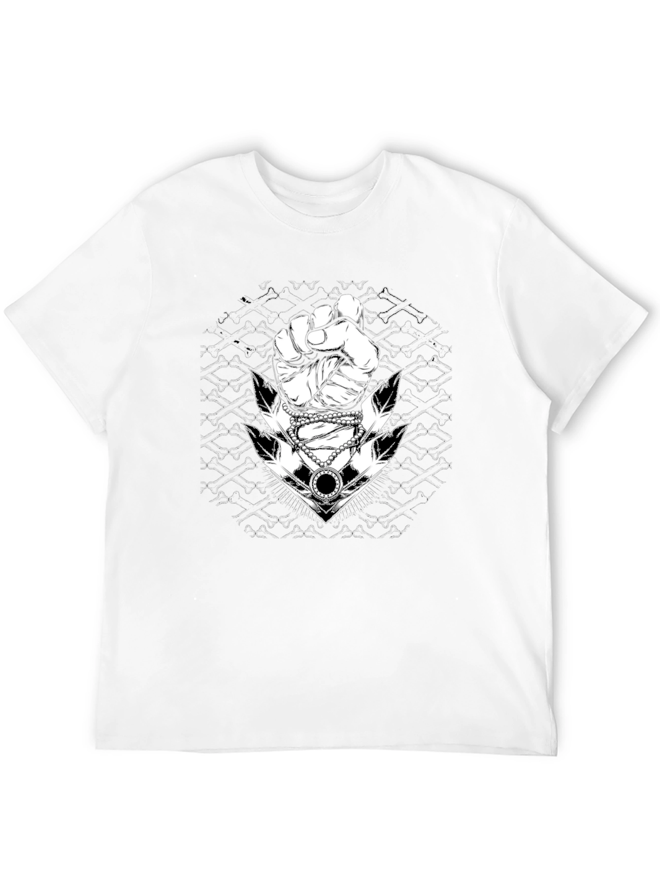 Fist and Anchor Graphic Tee