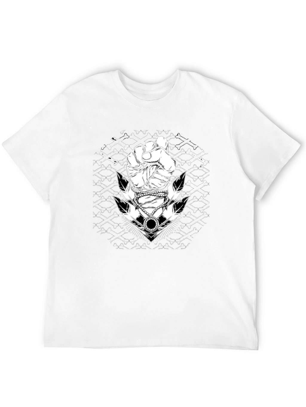 Fist and Anchor Graphic Tee