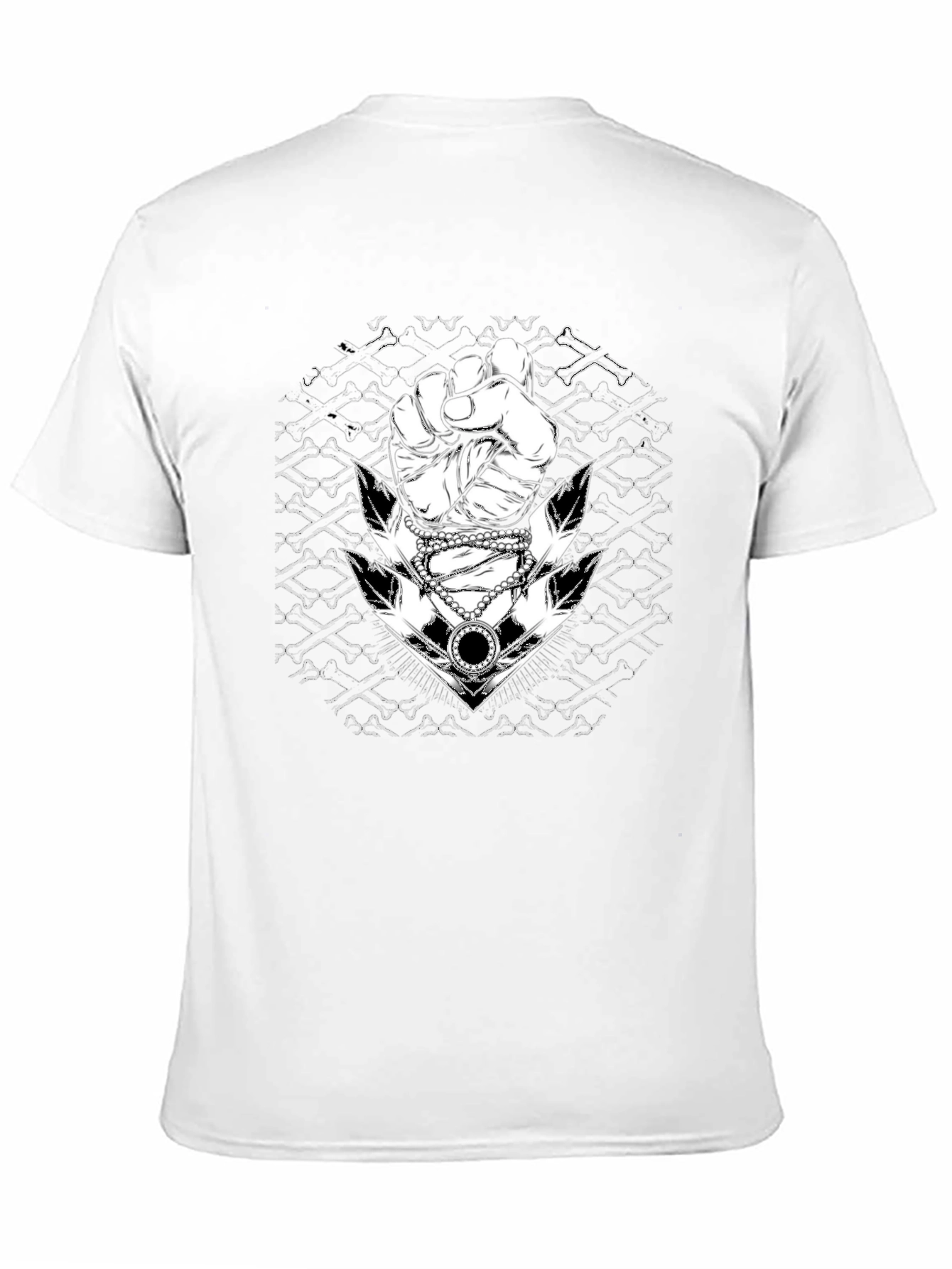 Fist and Anchor Graphic Tee