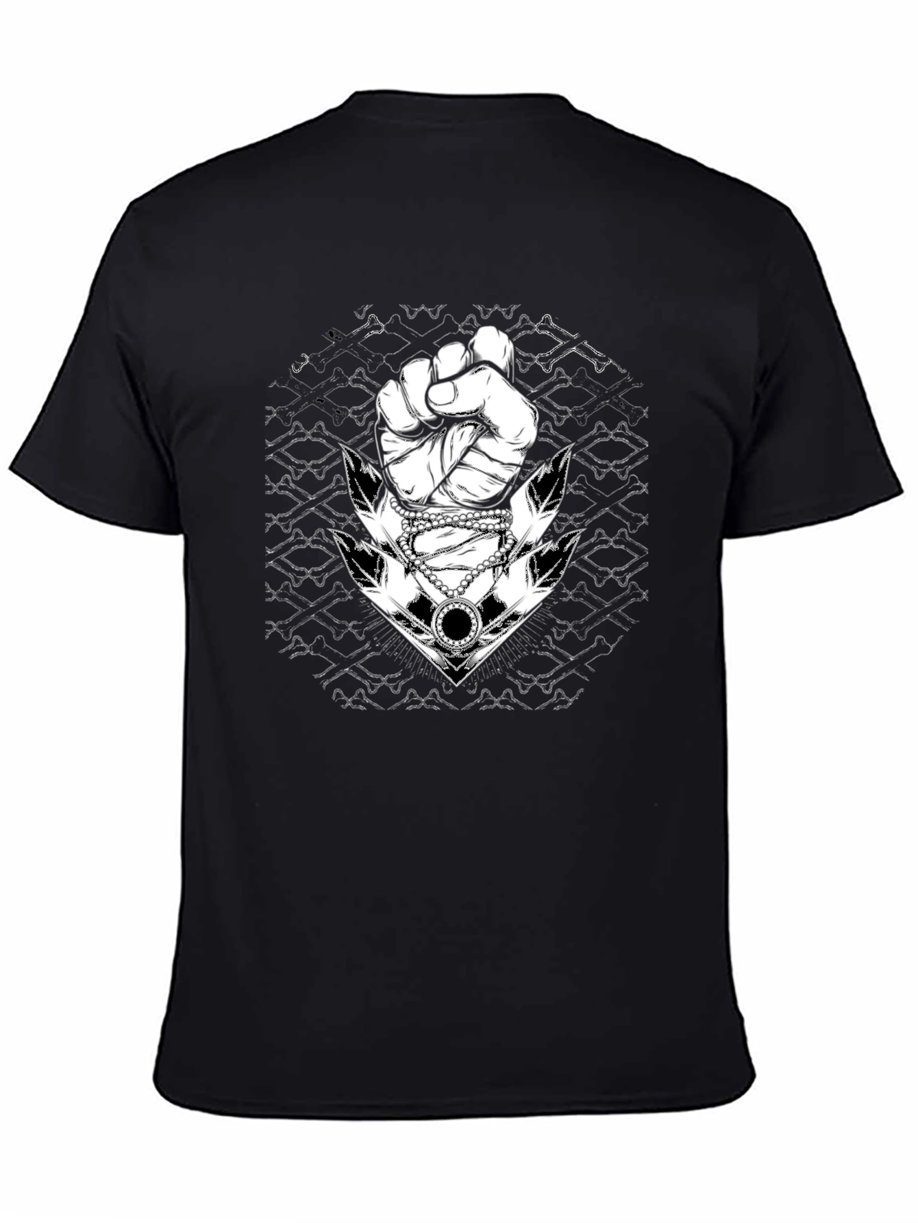 Fist and Anchor Graphic Tee