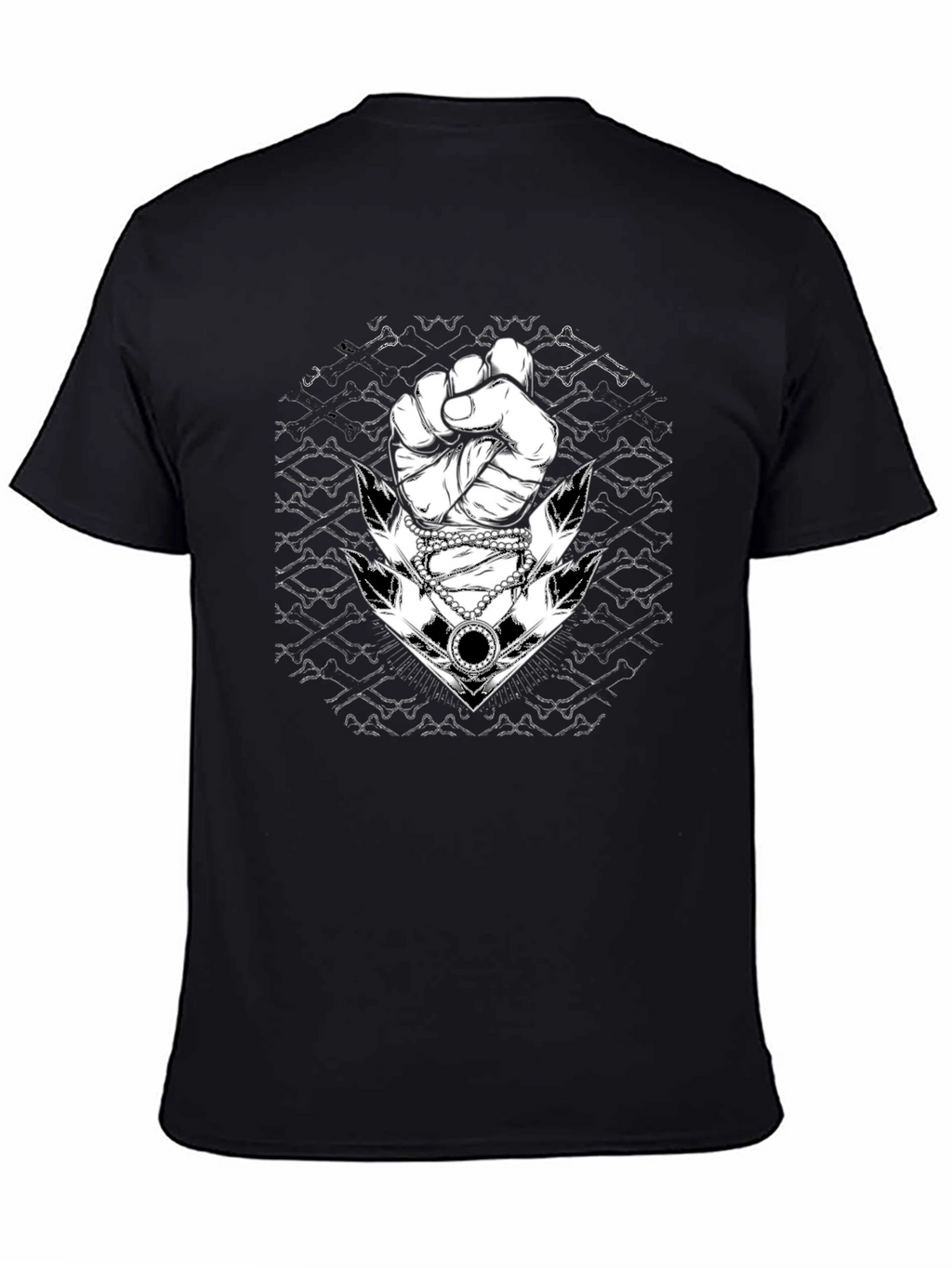 Fist and Anchor Graphic Tee