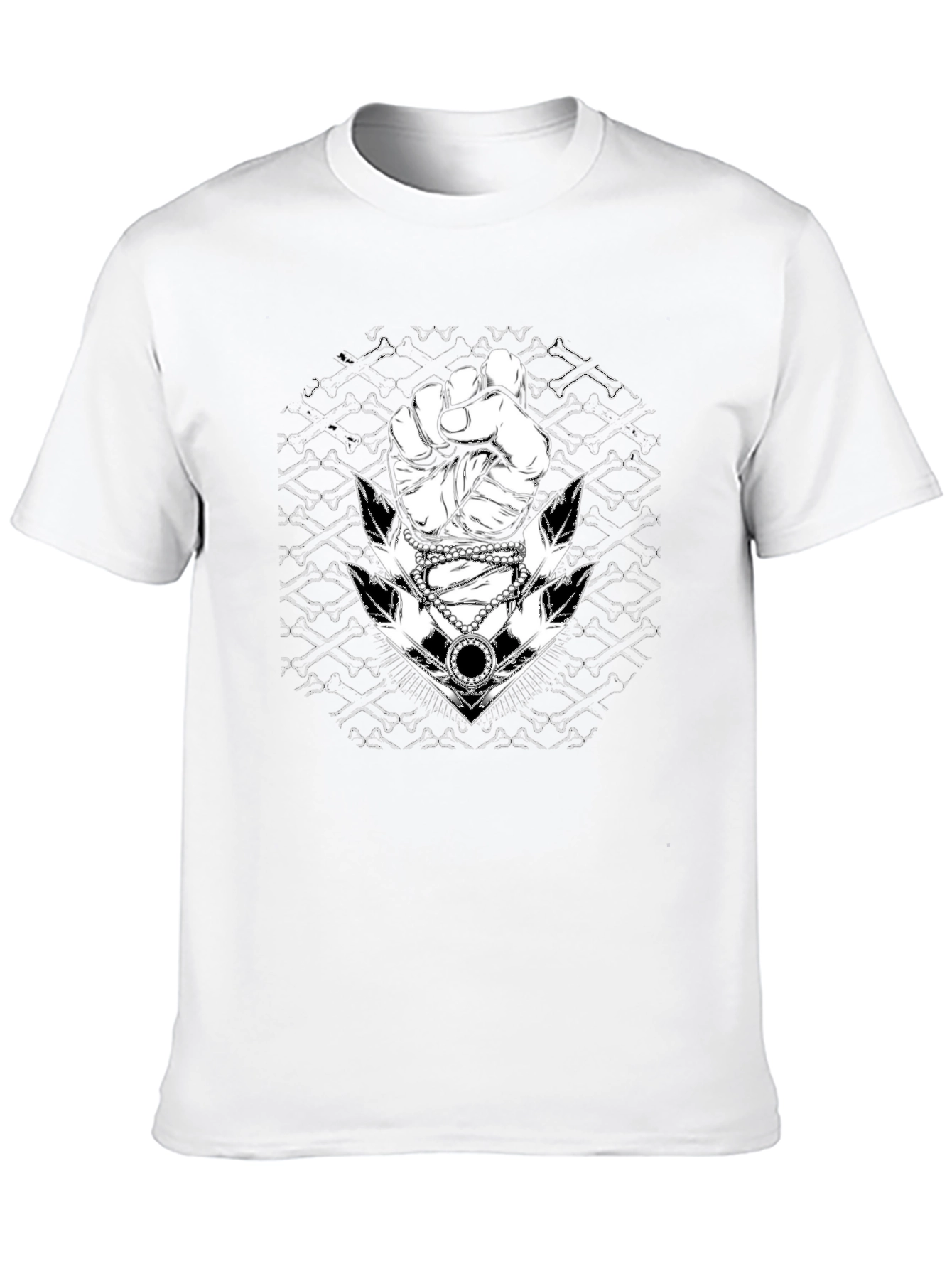 Fist and Anchor Graphic Tee
