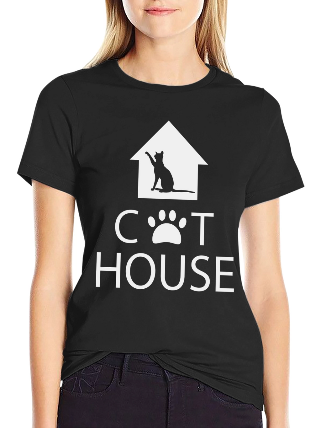Cat House Graphic Tee