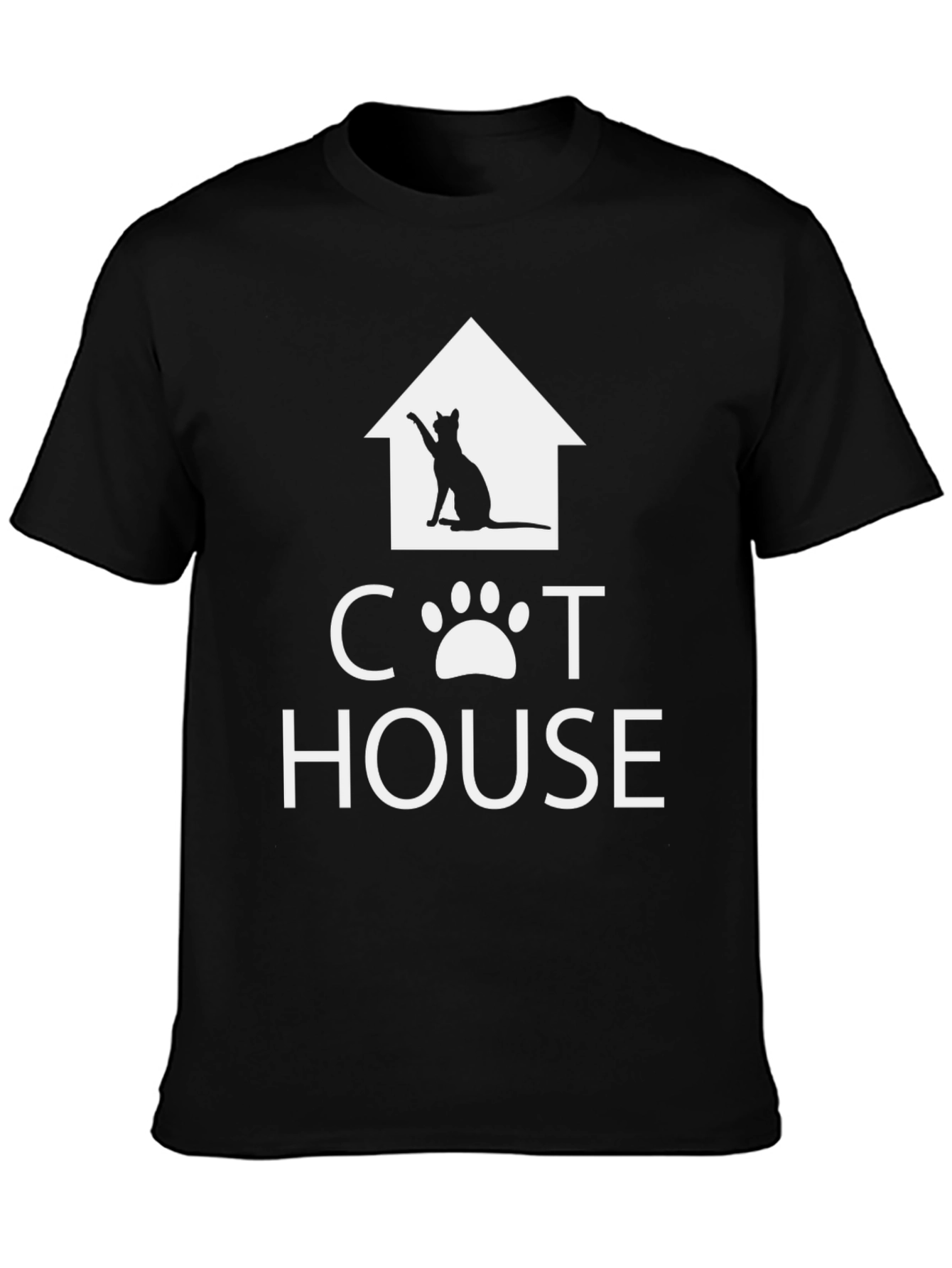 Cat House Graphic Tee