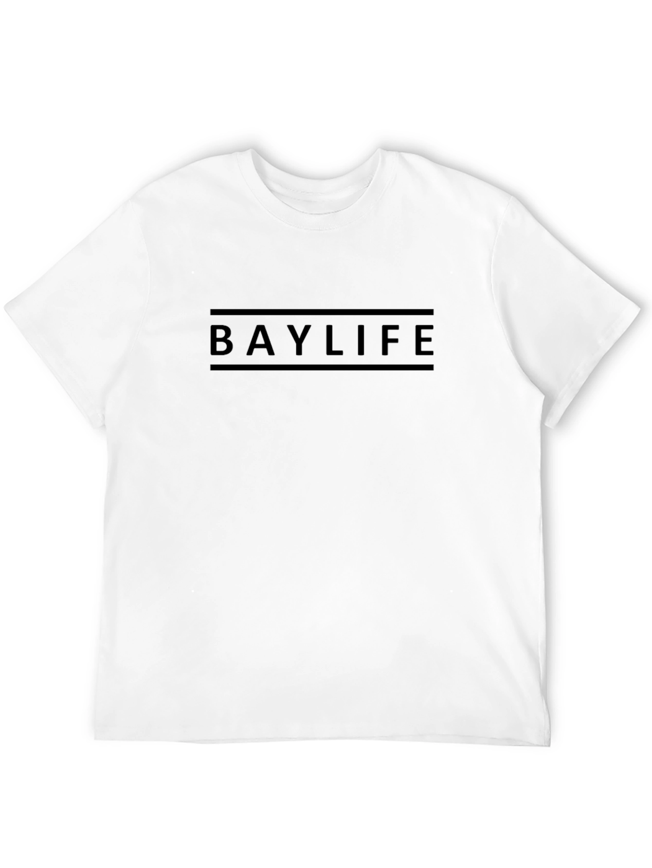 Baylife Black T-Shirt - Minimalist Style