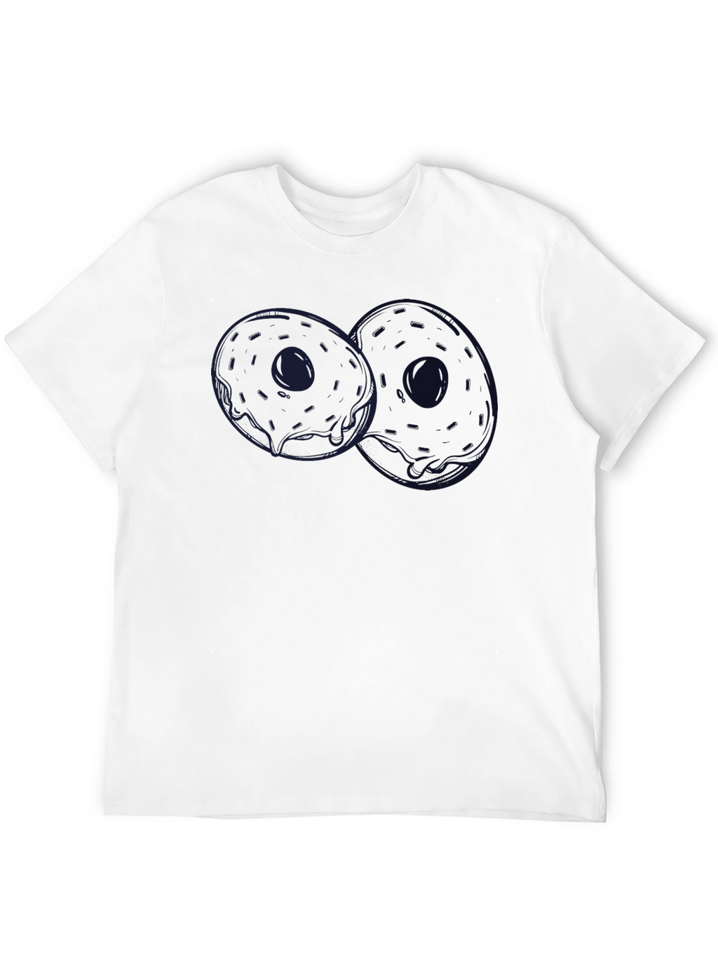 Donut Graphic T-Shirt - Casual Style