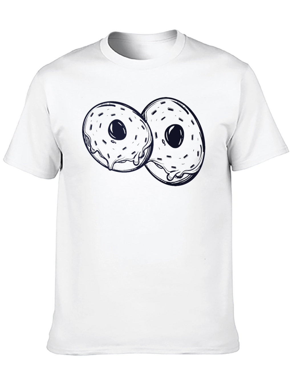 Donut Graphic T-Shirt - Casual Style