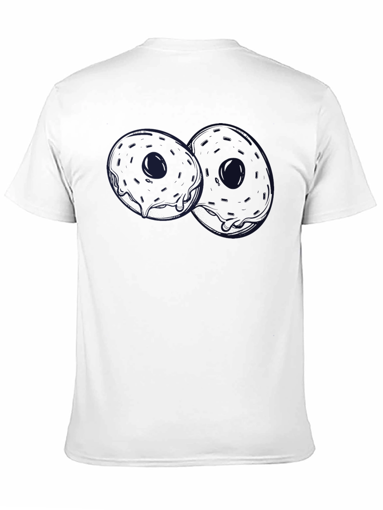 Donut Graphic T-Shirt - Casual Style