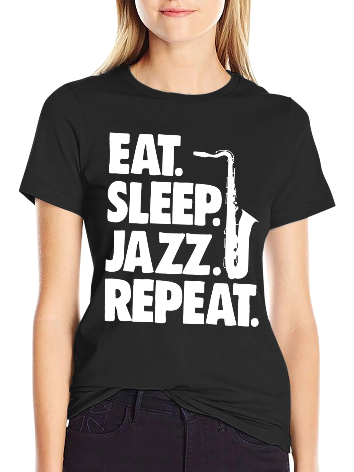 Eat Sleep Jazz Repeat T-Shirt