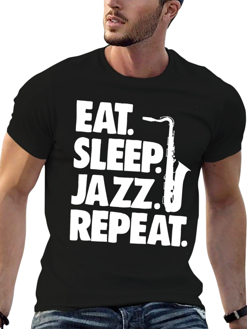 Eat Sleep Jazz Repeat T-Shirt