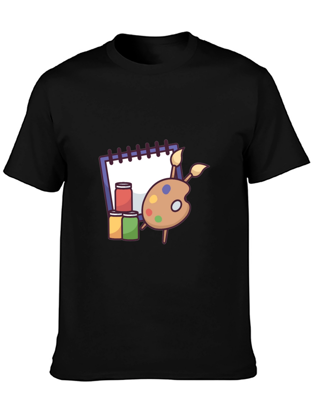 Artist Palette T-Shirt - Creative Style