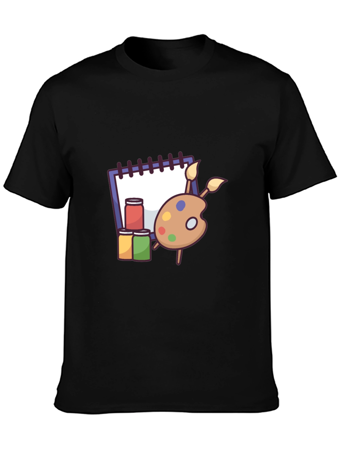 Artist Palette T-Shirt - Creative Style