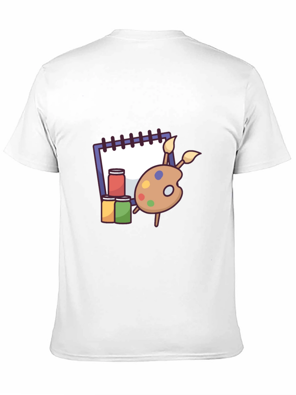 Artist Palette T-Shirt - Creative Style