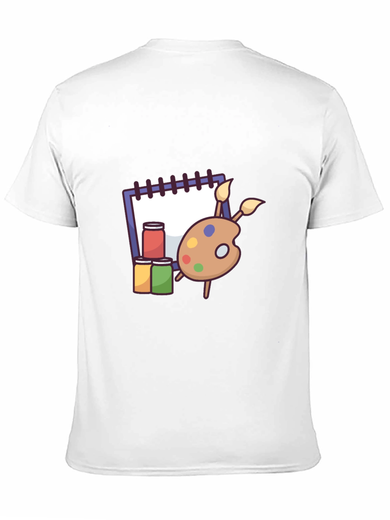 Artist Palette T-Shirt - Creative Style