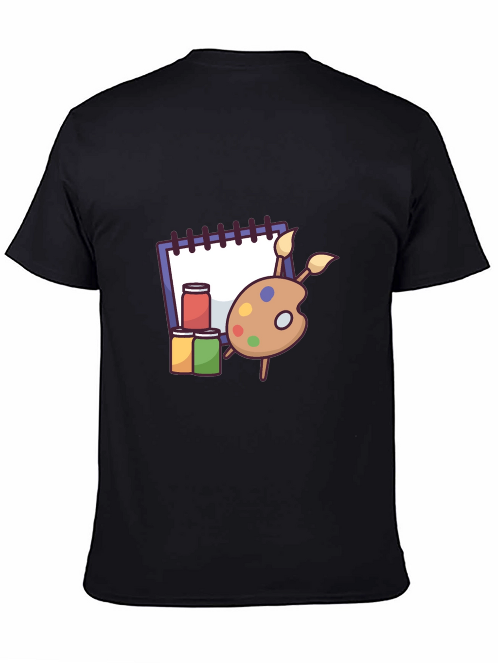Artist Palette T-Shirt - Creative Style