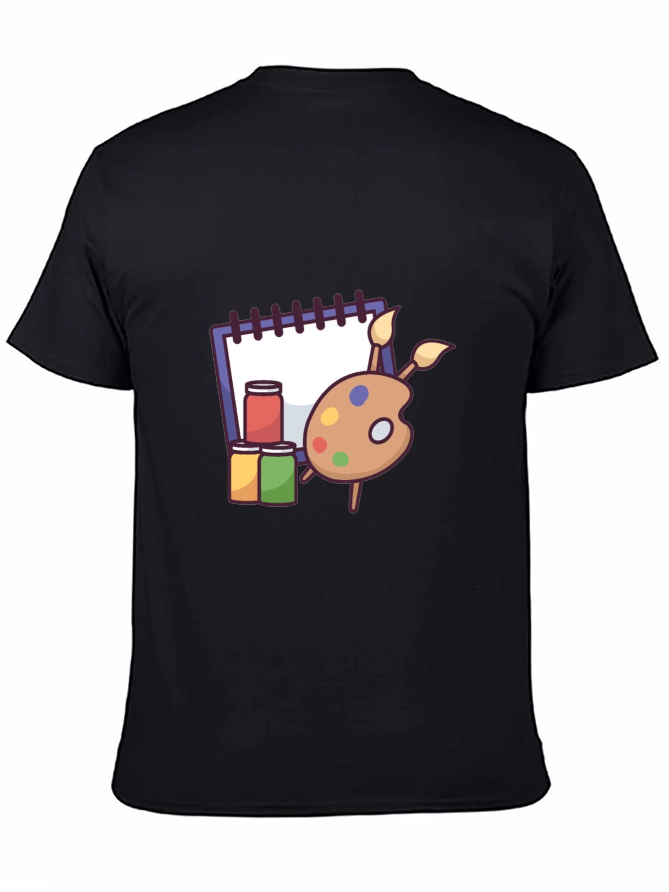Artist Palette T-Shirt - Creative Style