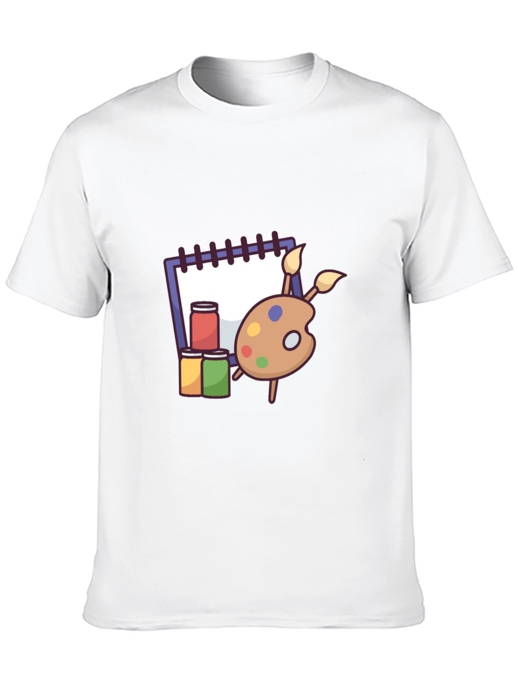 Artist Palette T-Shirt - Creative Style