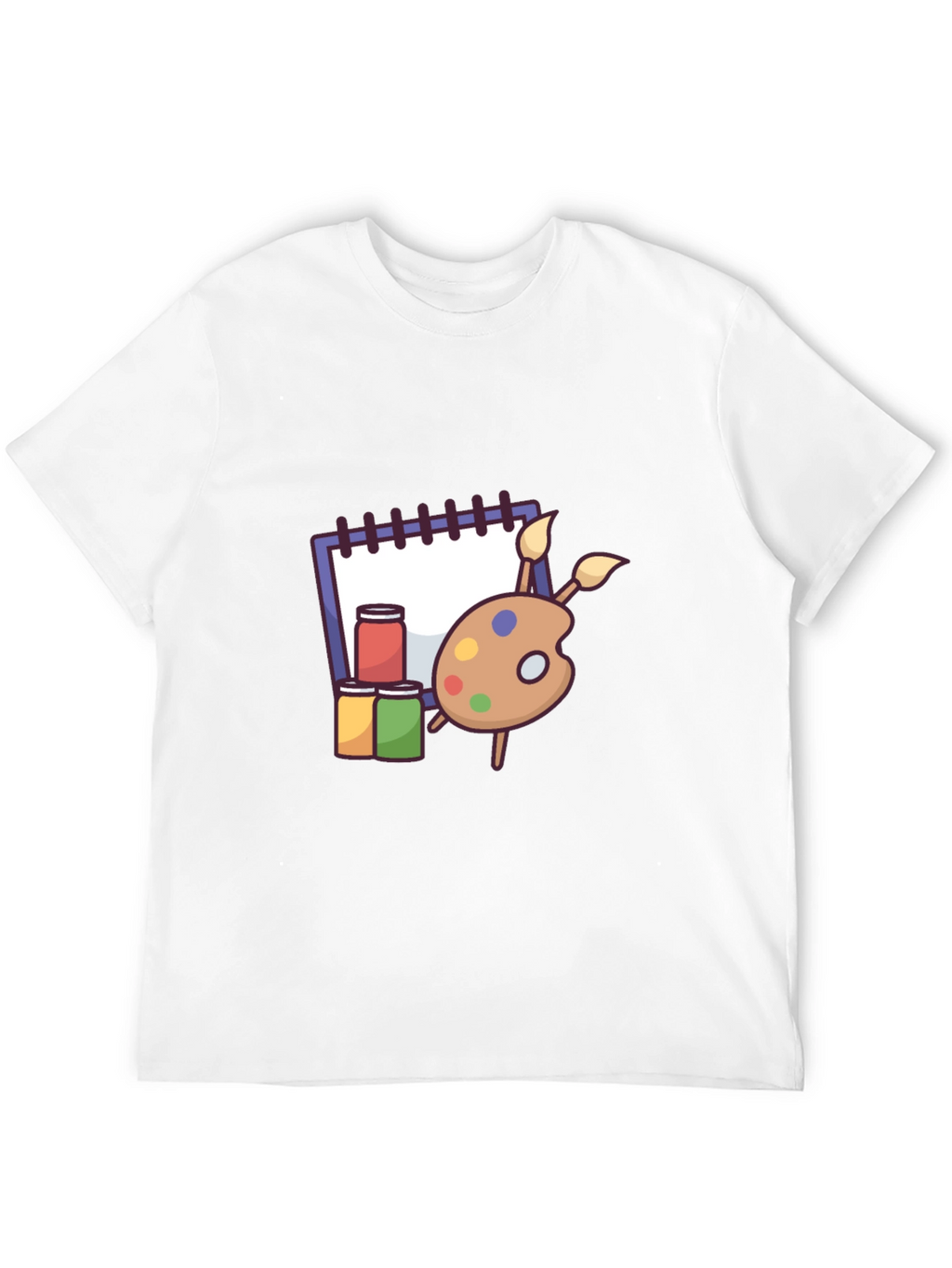 Artist Palette T-Shirt - Creative Style