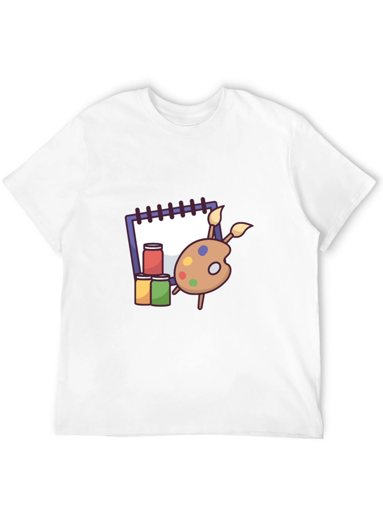 Artist Palette T-Shirt - Creative Style