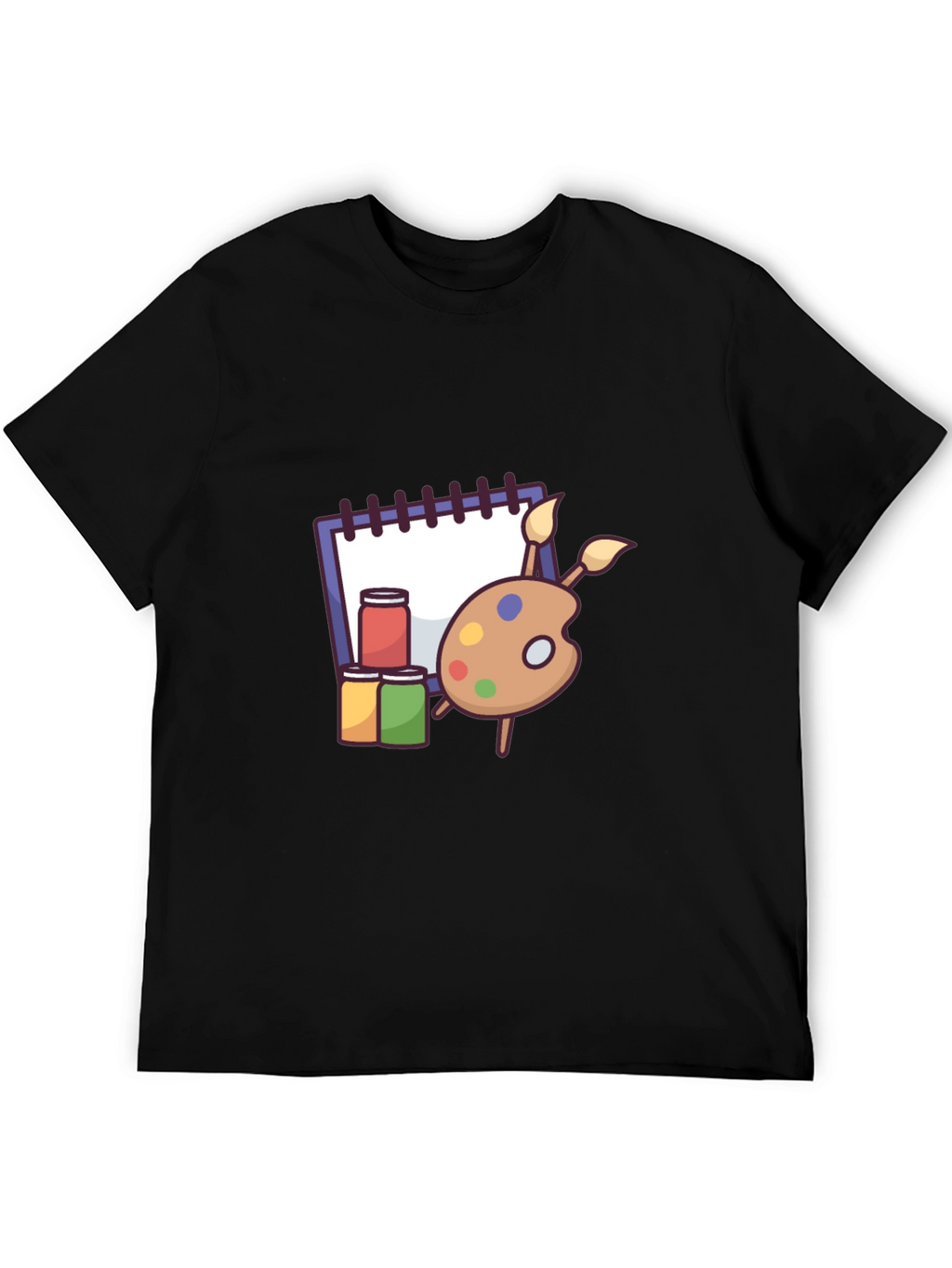 Artist Palette T-Shirt - Creative Style
