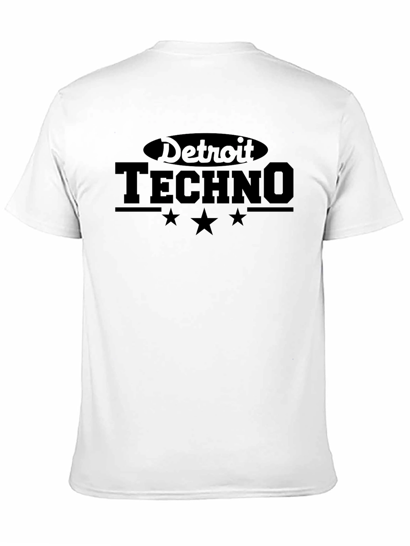 Detroit Techno Graphic Tee - Unisex Black T-Shirt