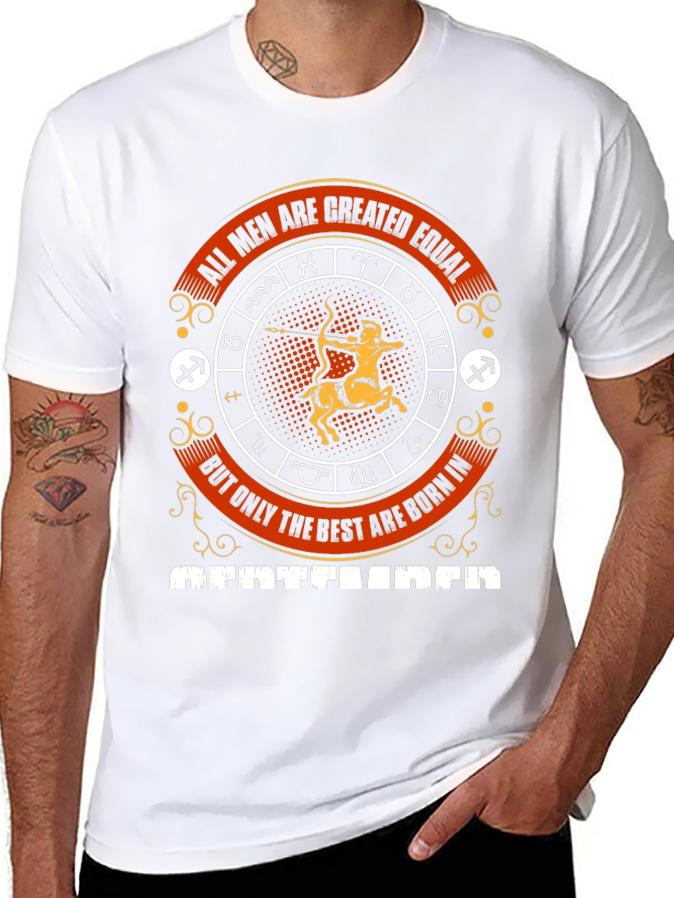All Men Are Created Equal Sagittarius T-Shirt