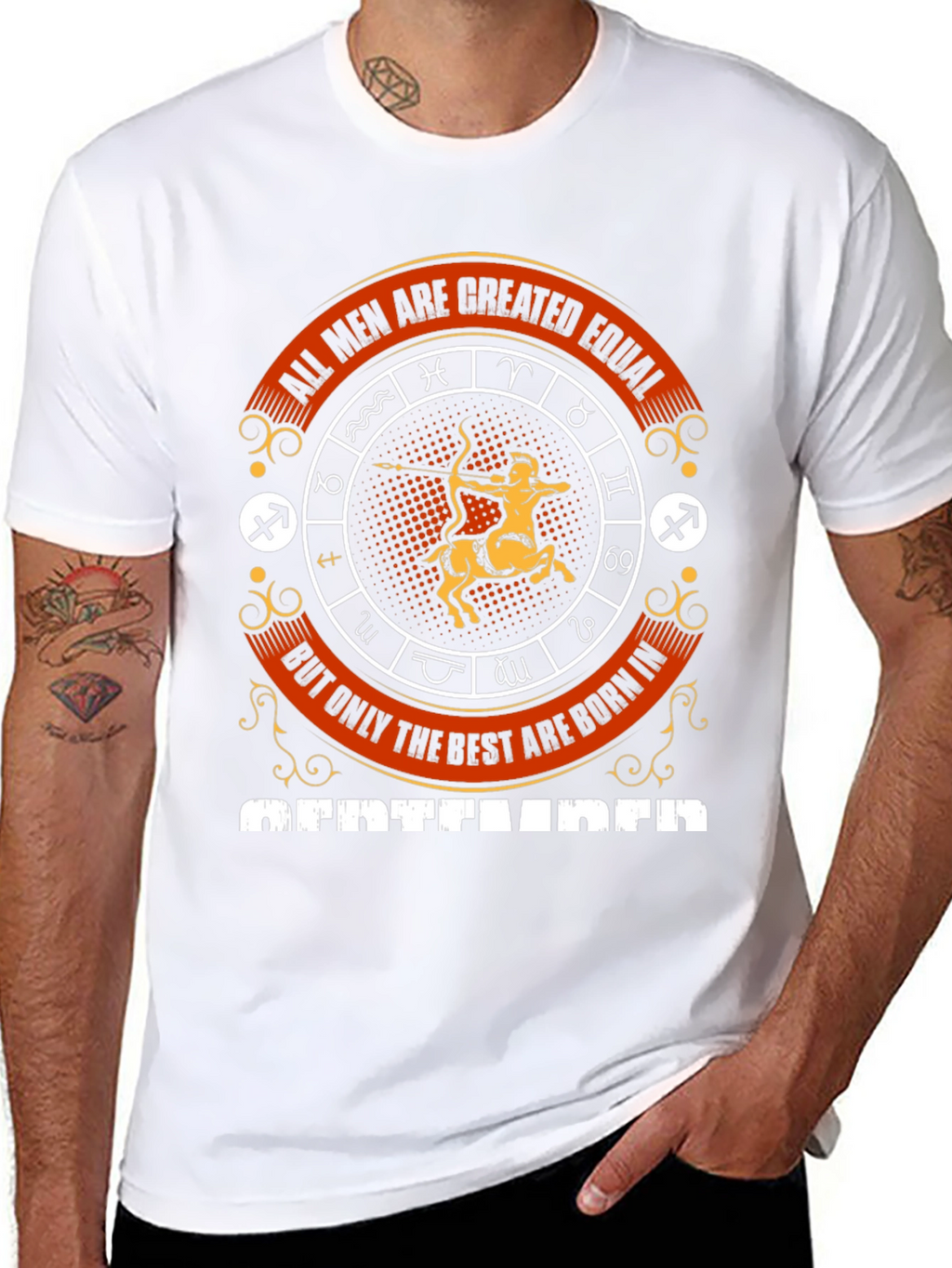 All Men Are Created Equal Sagittarius T-Shirt