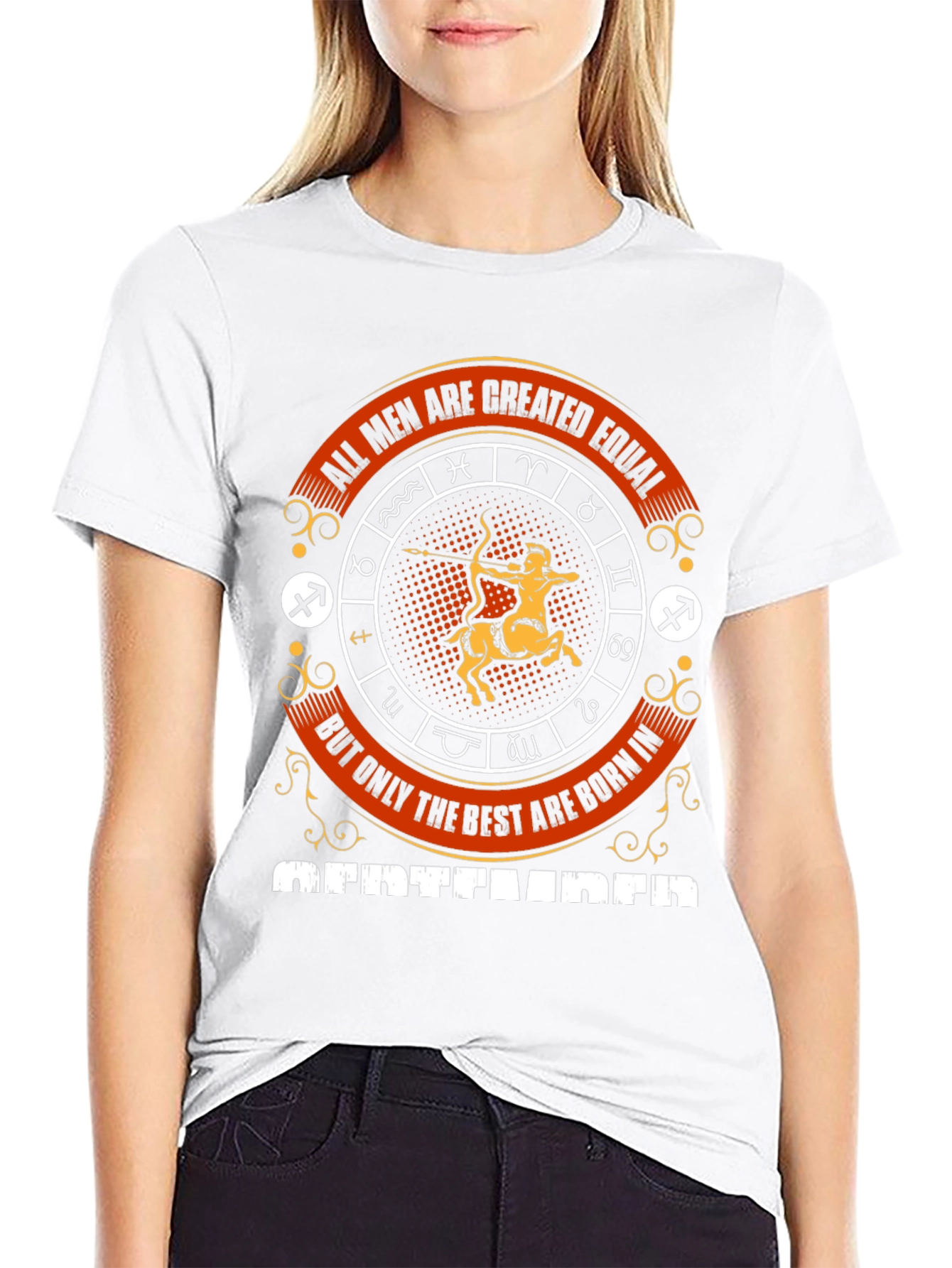 All Men Are Created Equal Sagittarius T-Shirt