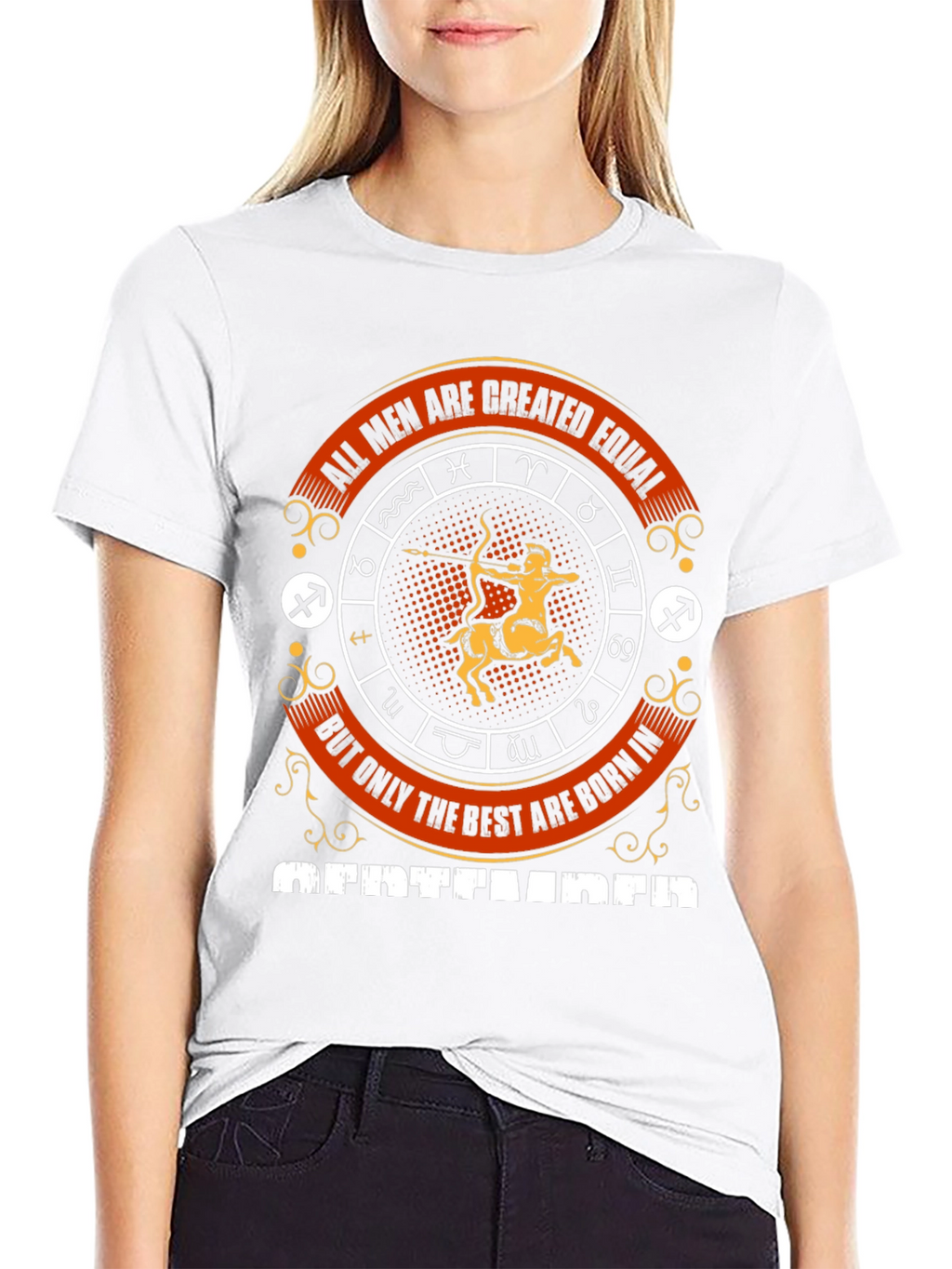 All Men Are Created Equal Sagittarius T-Shirt
