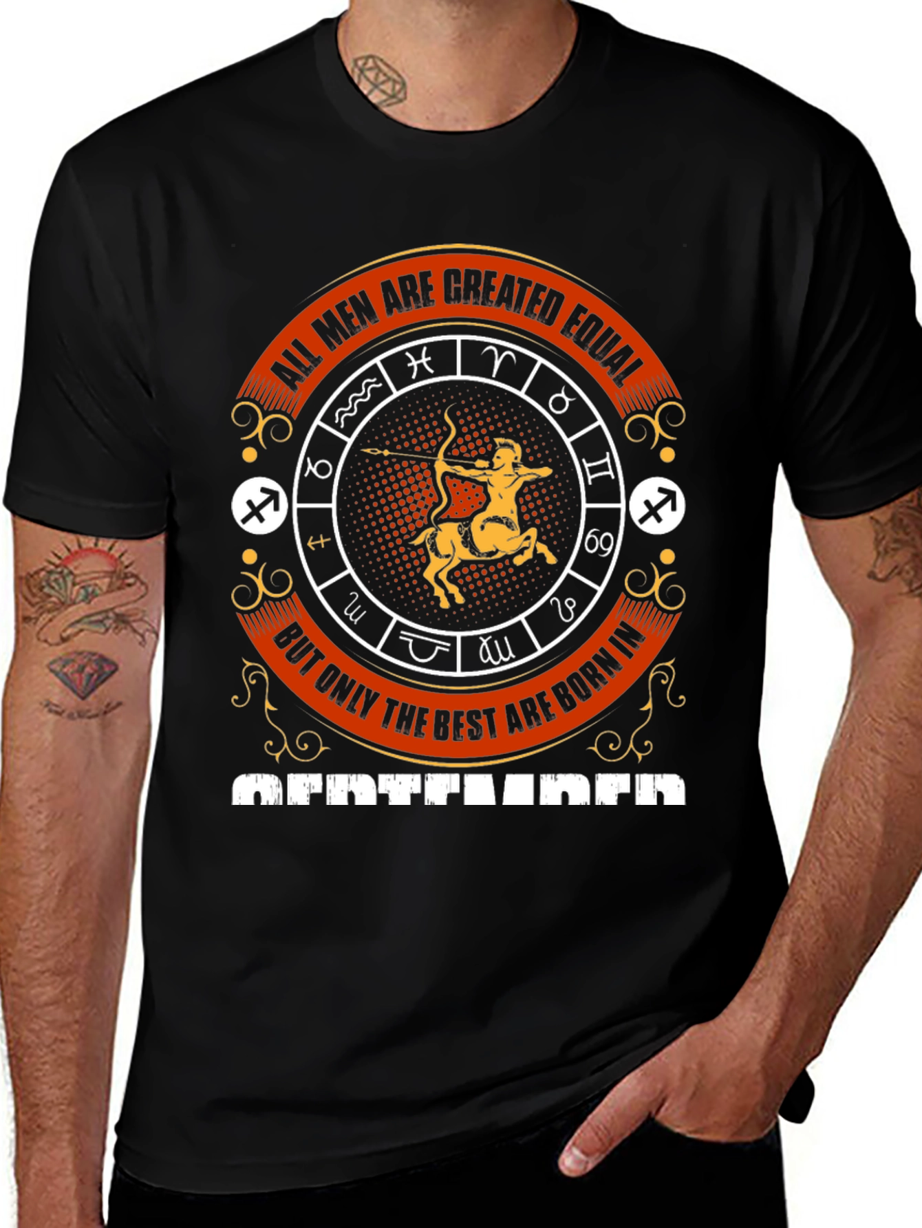 All Men Are Created Equal Sagittarius T-Shirt