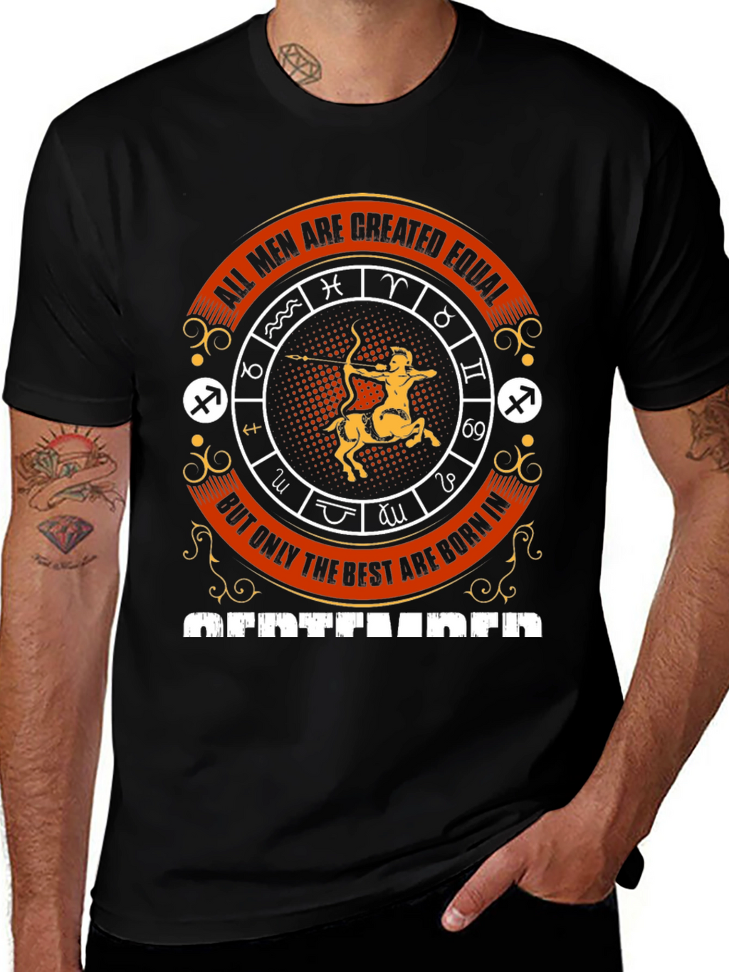 All Men Are Created Equal Sagittarius T-Shirt