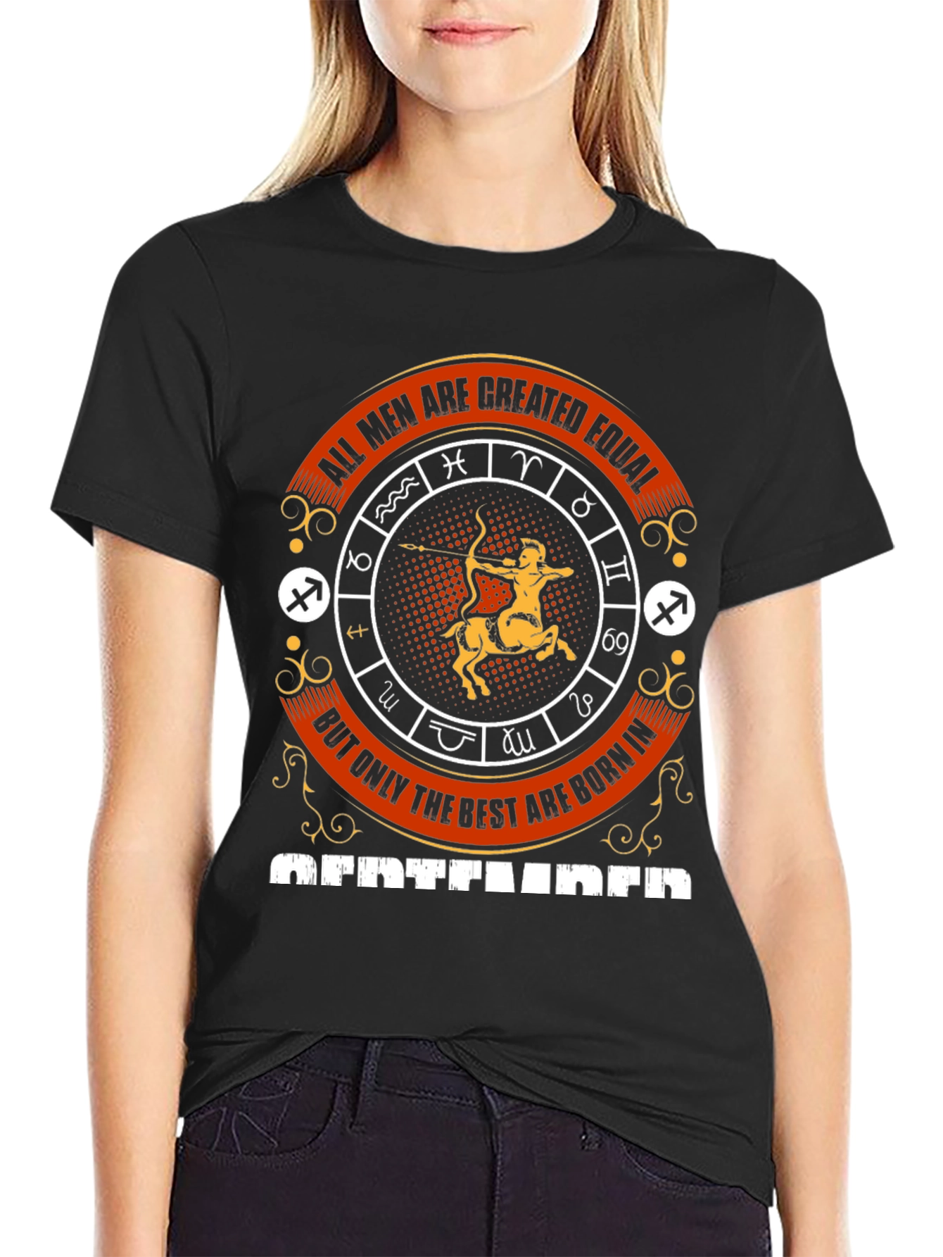 All Men Are Created Equal Sagittarius T-Shirt